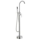 Kartell UK Plan Free Standing Bath and Basin Taps Set